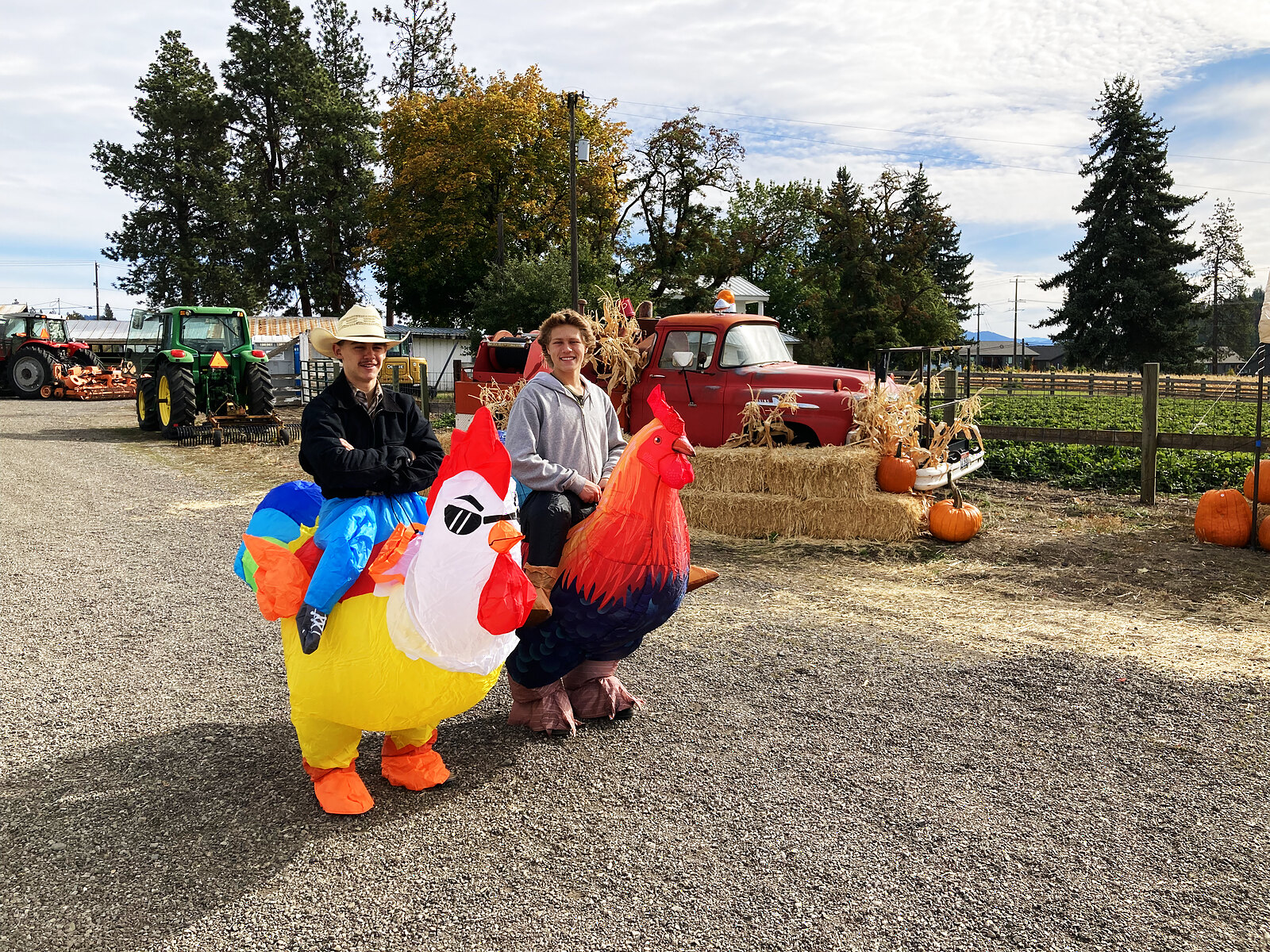 Costumes optional. Pumpkins required.